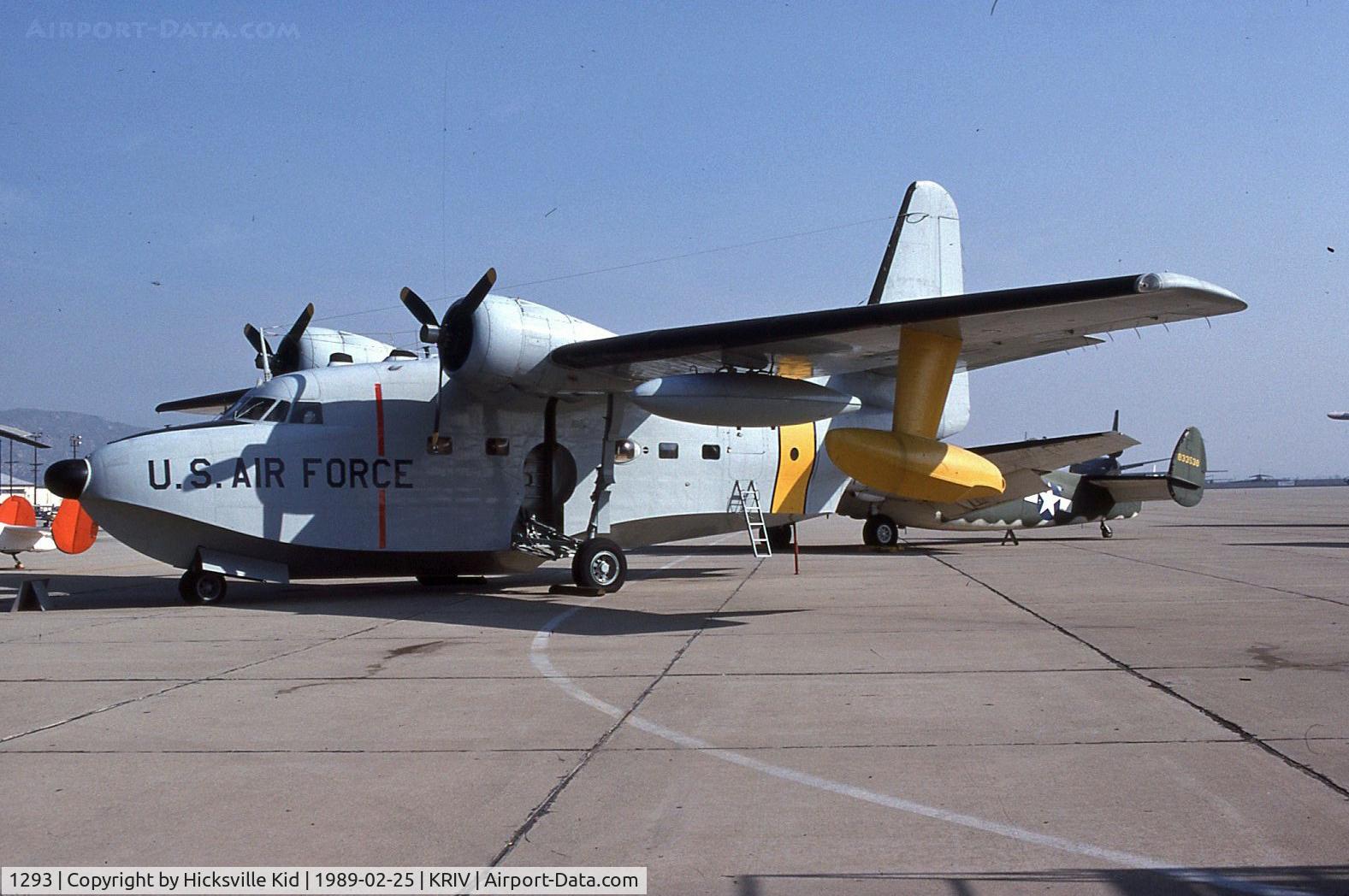 1293, Grumman HU-16E Albatross C/N G-370, Last flown with Cape Cod USCG. Grumman UH-16E