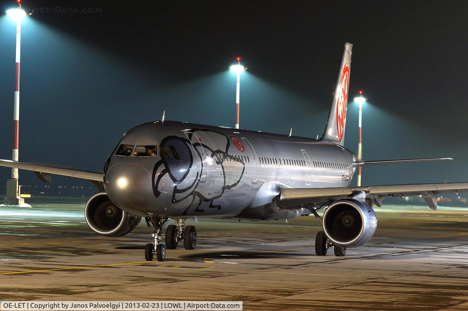 OE-LET, 2009 Airbus A321-211 C/N 3830, Niki Airbus A321-211 on apron in LOWL/LNZ
