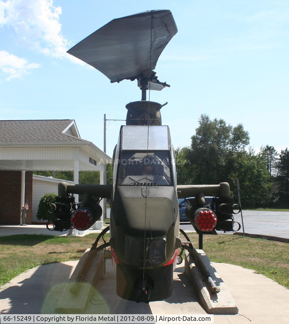 66-15249, 1966 Bell AH-1G Cobra C/N 20005, AH-1G Cobra at VFW Hall in Croswell Michigan