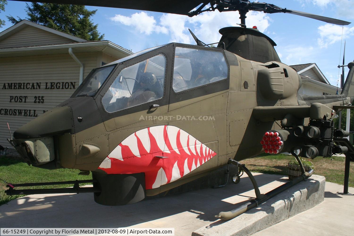 66-15249, 1966 Bell AH-1G Cobra C/N 20005, AH-1G in Croswell Michigan