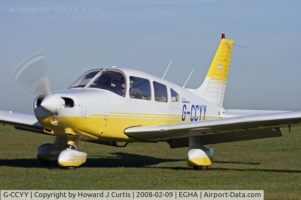 G-CCYY, 1989 Piper PA-28-161 Cherokee Warrior II C/N 2816094, Privately owned.