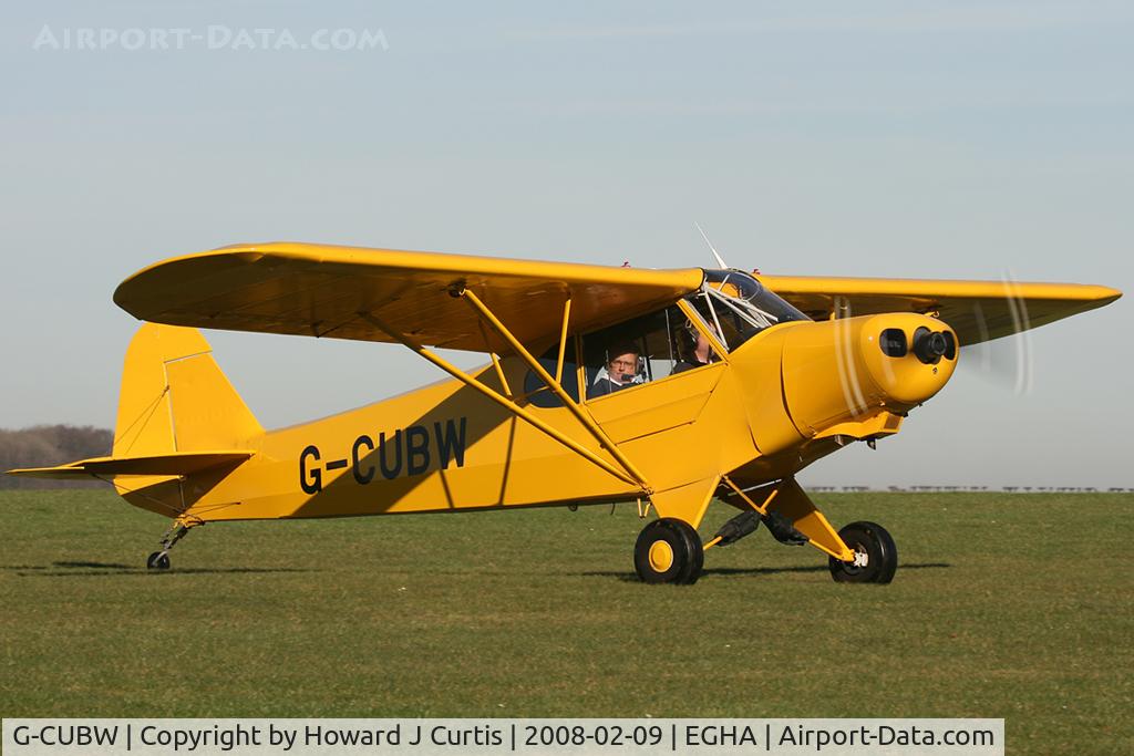G-CUBW, 2005 Wag-Aero CUBy Acro Trainer C/N PFA 108-13581, Privately owned.