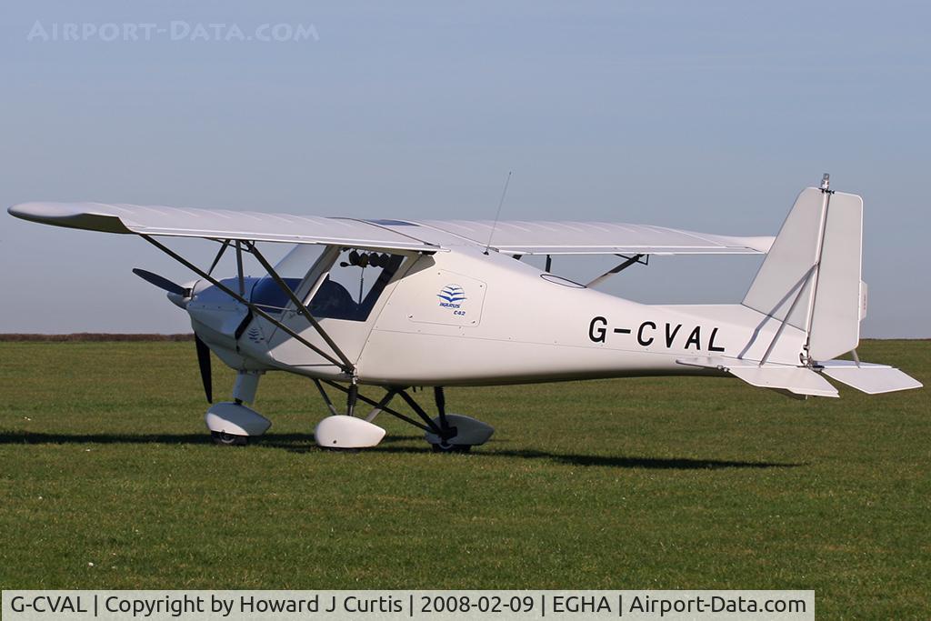 G-CVAL, 2006 Comco Ikarus C42 FB100 C/N 0608-6836, Privately owned.