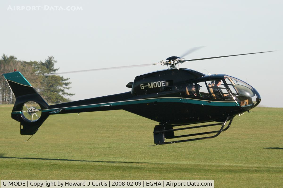 G-MODE, 2002 Eurocopter EC-120B Colibri C/N 1295, Privately owned.