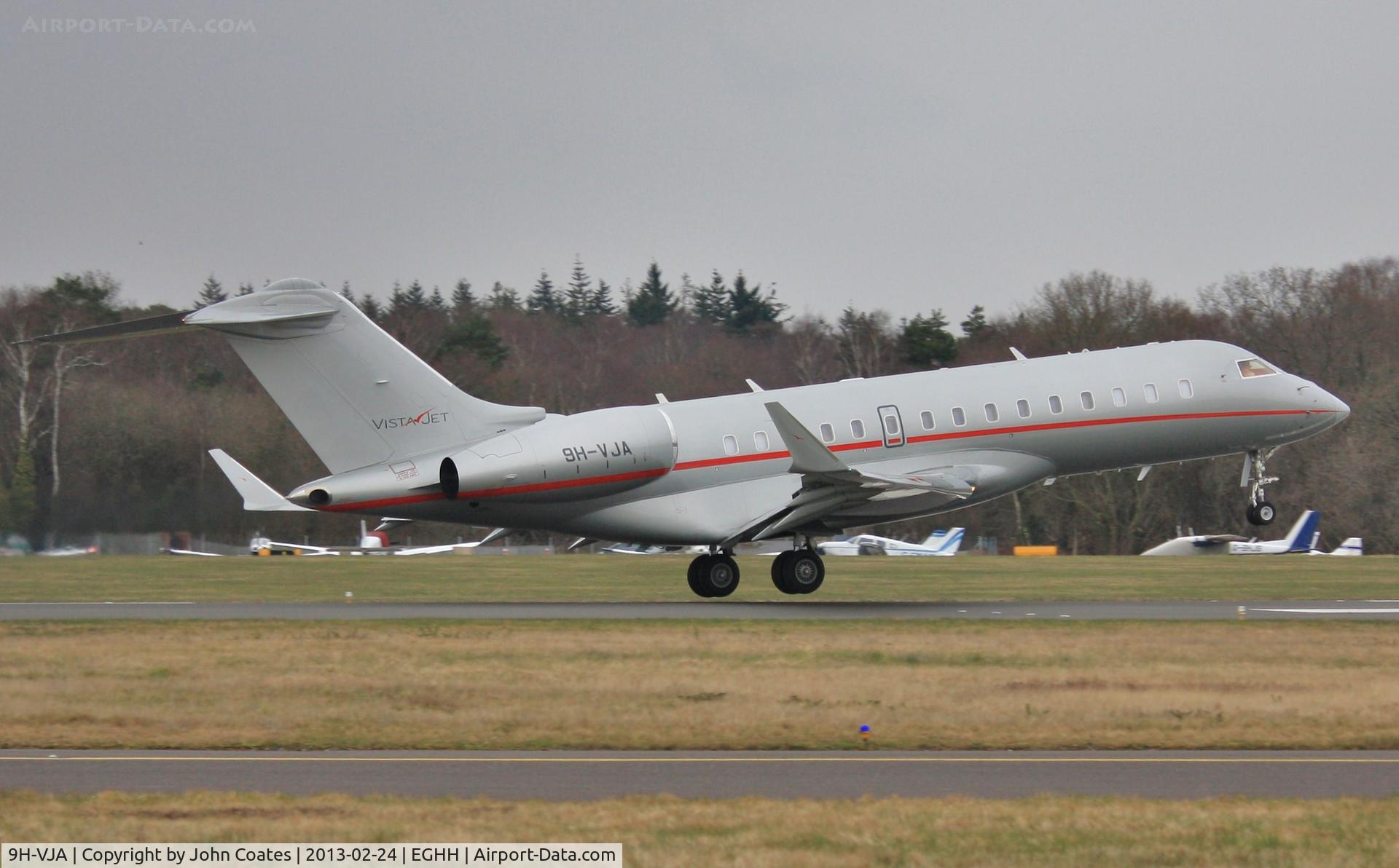 9H-VJA, 2011 Bombardier BD-700-1A10 Global Express XRS C/N 9441, Touch and Go training