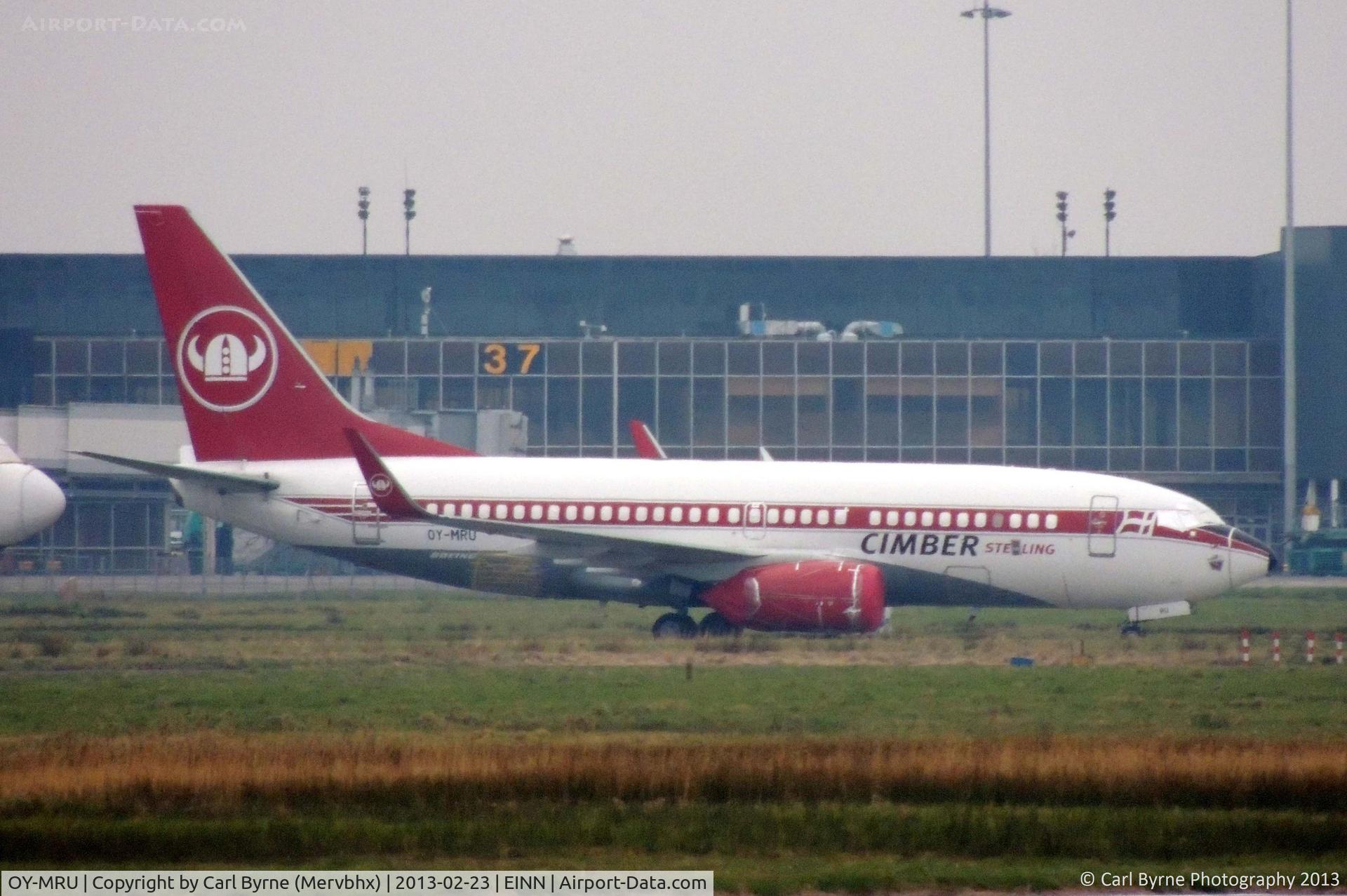 OY-MRU, 1999 Boeing 737-73S C/N 29079, Stored in the centre of the airfield.