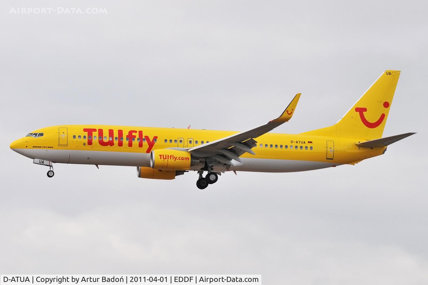 D-ATUA, 2010 Boeing 737-8K5 C/N 37245, TuiFly