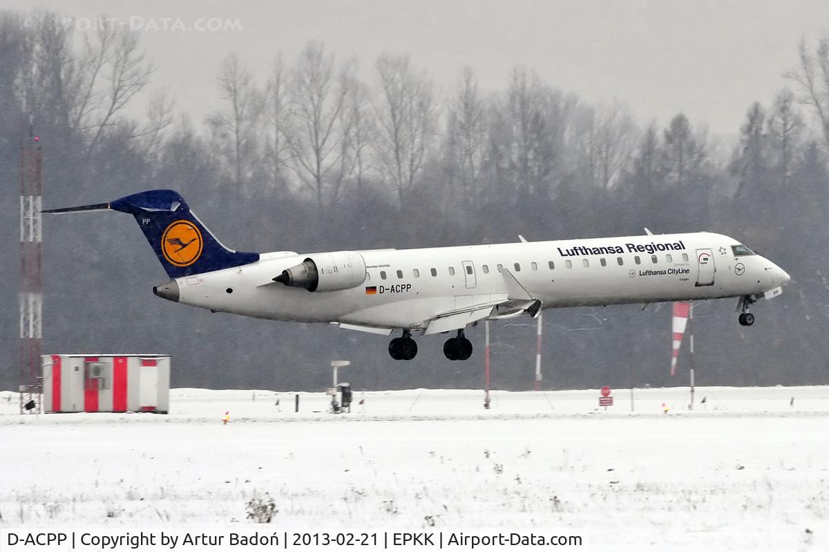 D-ACPP, 2003 Bombardier CRJ-701ER (CL-600-2C10) Regional Jet C/N 10086, Lufhansa (Star Alliance Livery)