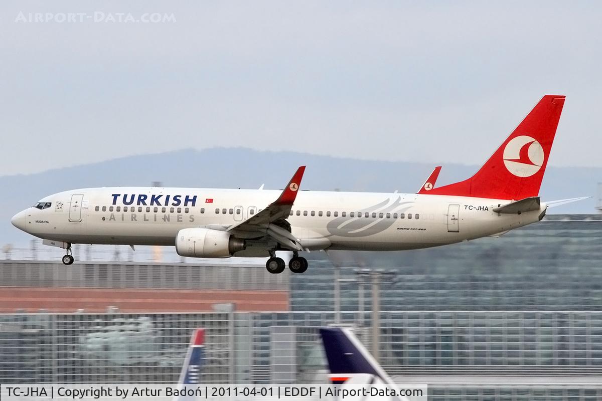 TC-JHA, 2008 Boeing 737-8F2 C/N 35740, Turkish Airlines