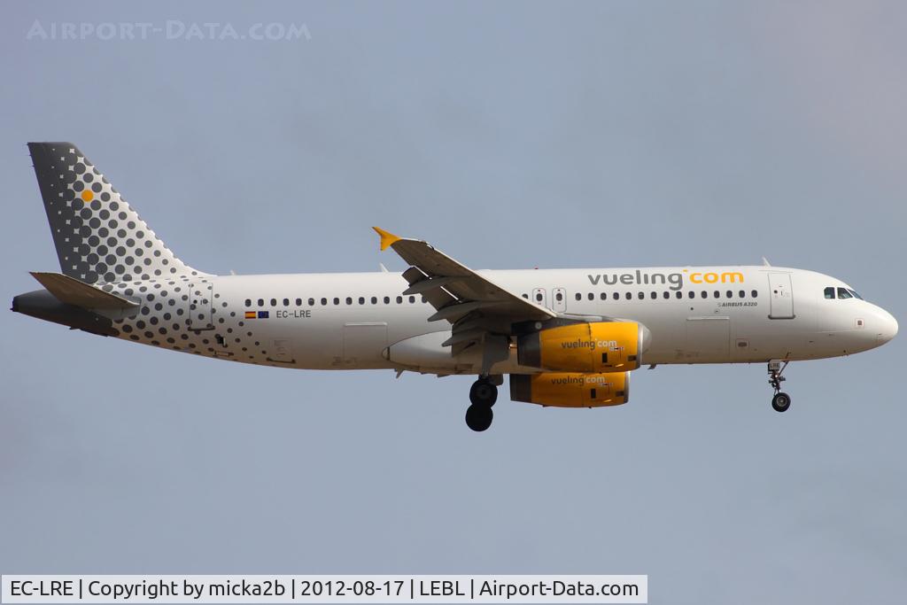 EC-LRE, 2002 Airbus A320-232 C/N 1914, Landing