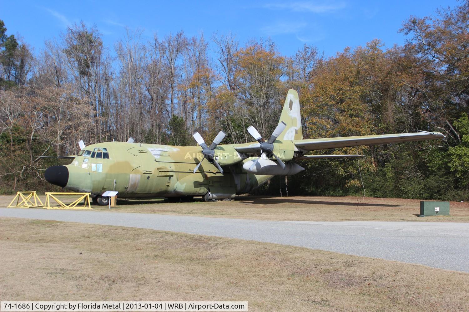 74-1686, 1974 Lockheed C-130H Hercules C/N 382-4669, C-130H