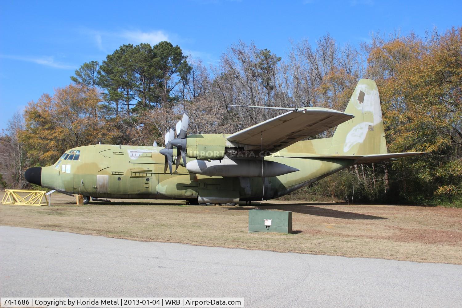 74-1686, 1974 Lockheed C-130H Hercules C/N 382-4669, C-130H