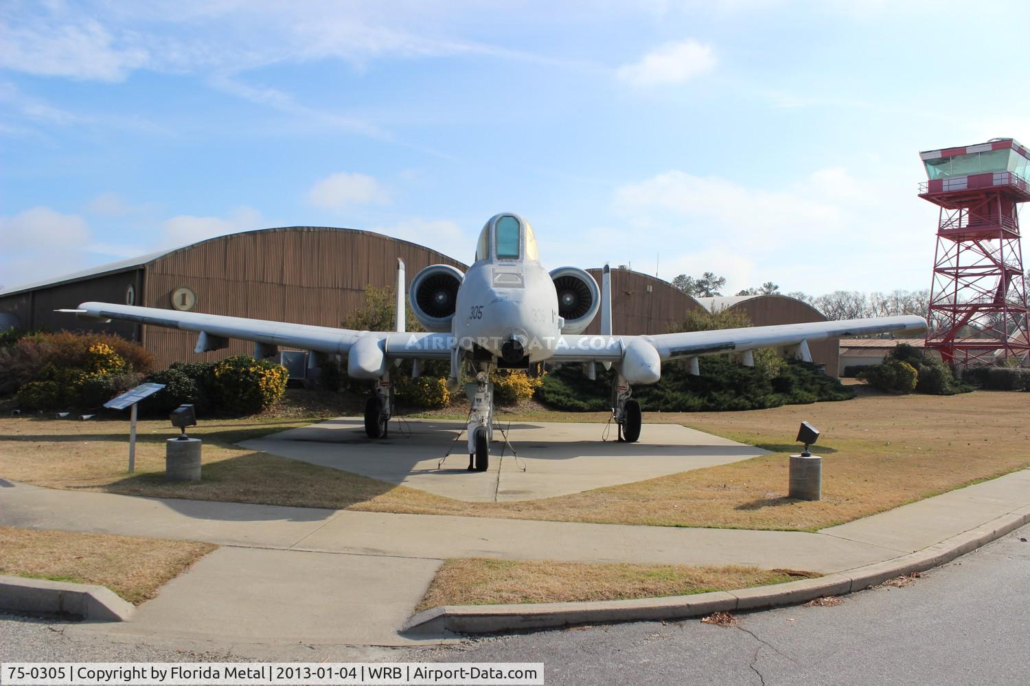 75-0305, 1975 Fairchild Republic A-10A Thunderbolt II C/N A10-0054, A-10 Warthog