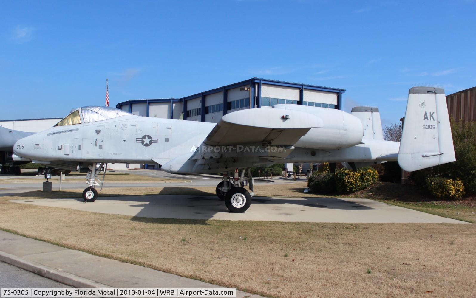 75-0305, 1975 Fairchild Republic A-10A Thunderbolt II C/N A10-0054, A-10 Warthog