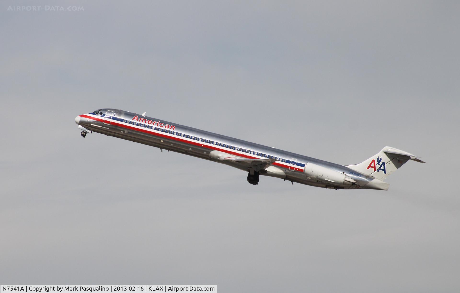 N7541A, 1990 McDonnell Douglas MD-82 (DC-9-82) C/N 49995, MD-82
