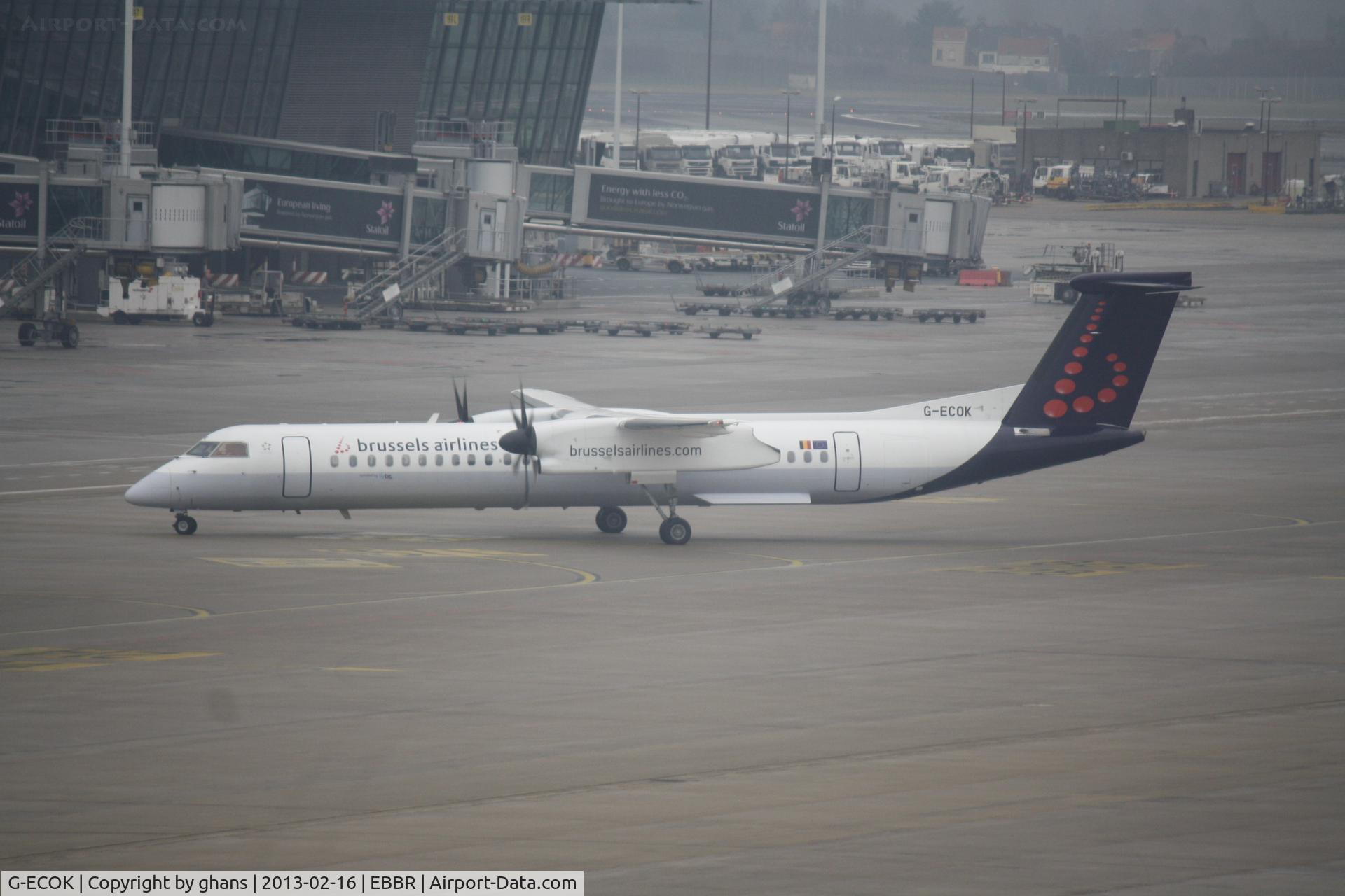 G-ECOK, 2008 Bombardier DHC-8-402Q Dash 8 C/N 4230, Brussels Airlines
