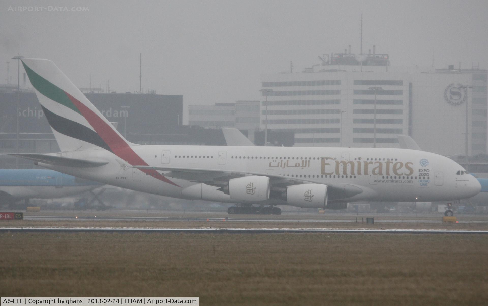 A6-EEE, 2012 Airbus A380-861 C/N 112, Dubai candidate Expo 2020