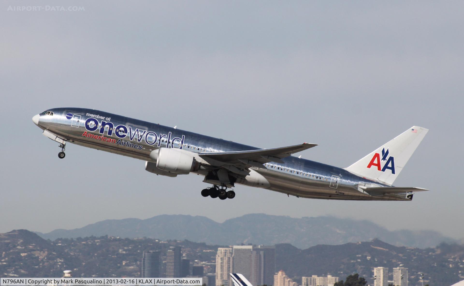 N796AN, 2000 Boeing 777-223 C/N 30796, Boeing 777-200
