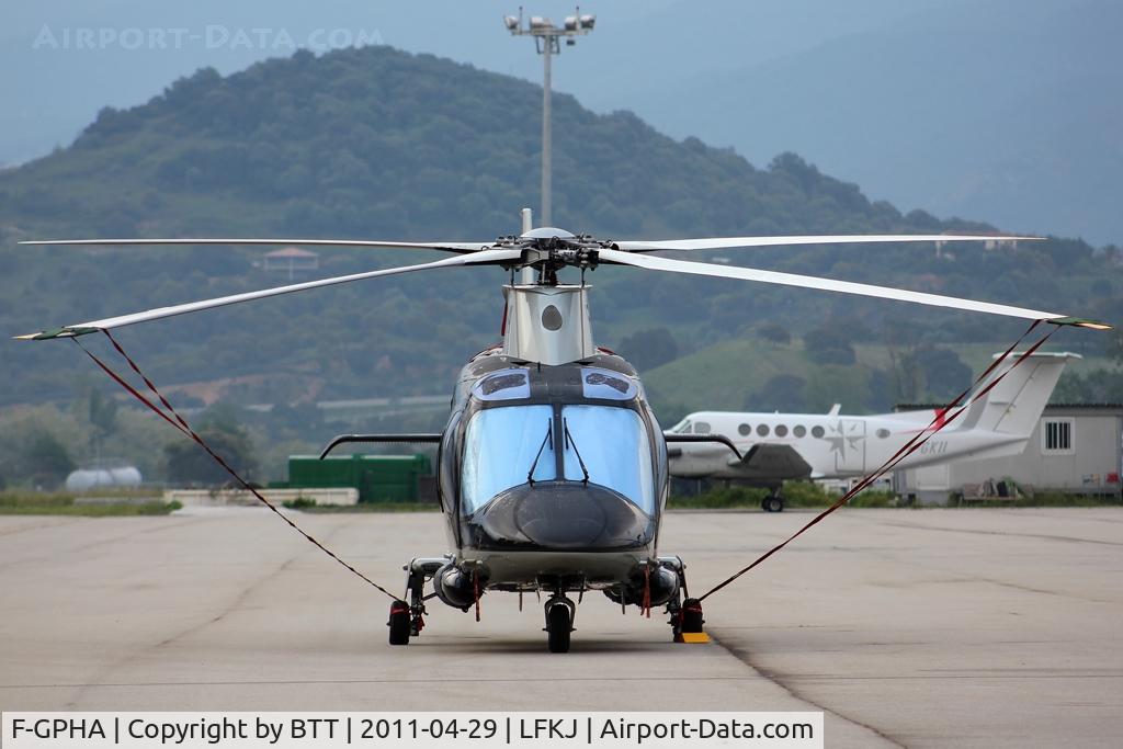 F-GPHA, 2008 Agusta A-109S Grand C/N 22073, Parked