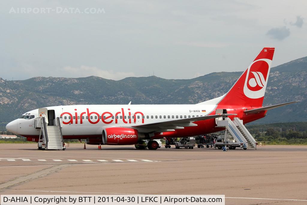 D-AHIA, 1999 Boeing 737-73S C/N 29082, Charter flight from Cologne