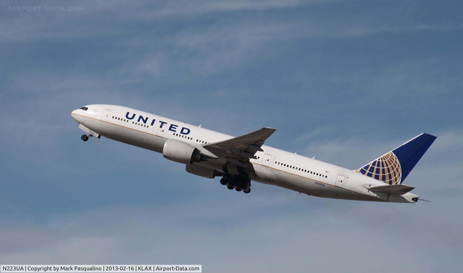 N223UA, 2001 Boeing 777-222 C/N 30224, Boeing 777-200