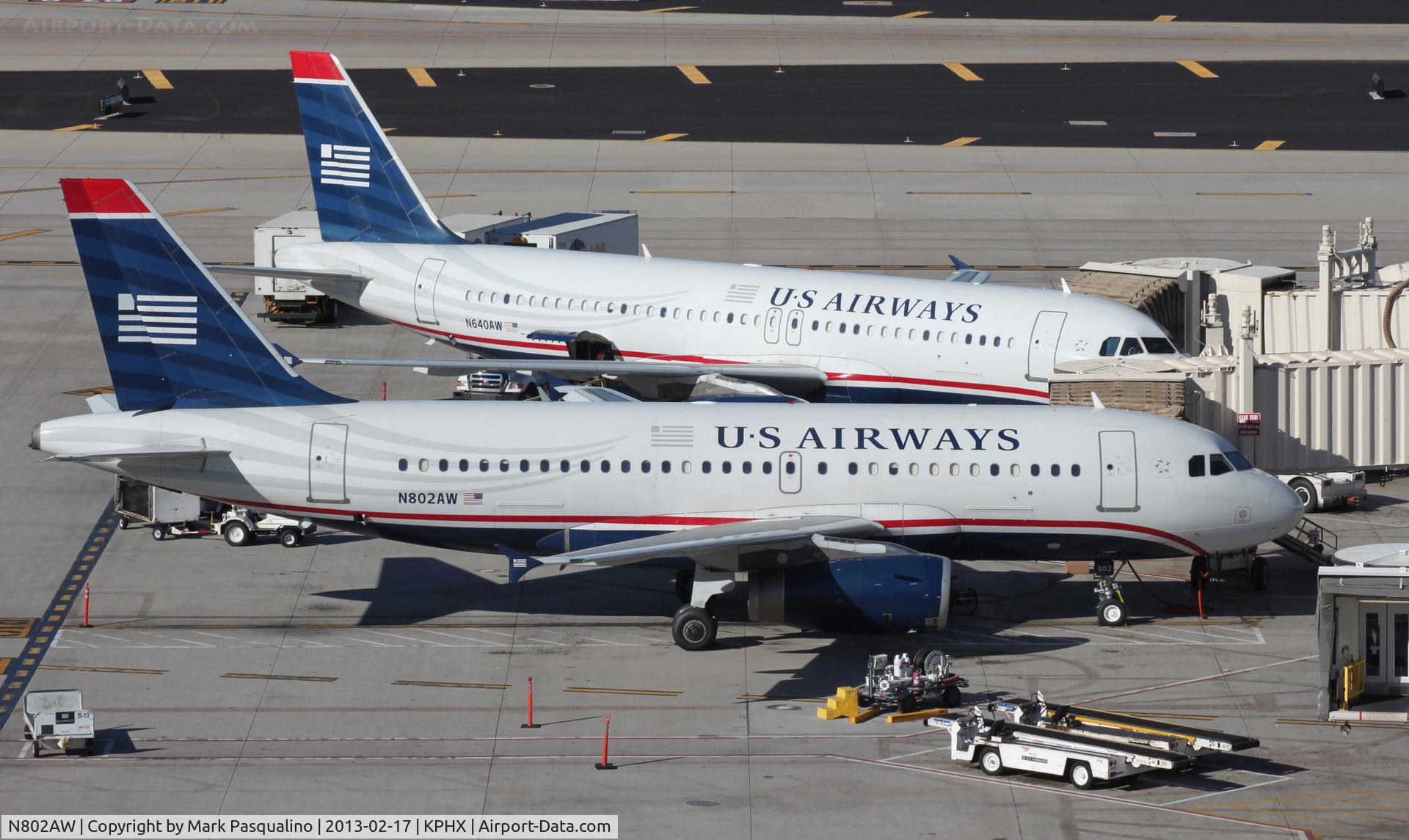 N802AW, 1998 Airbus A319-132 C/N 0924, Airbus A319