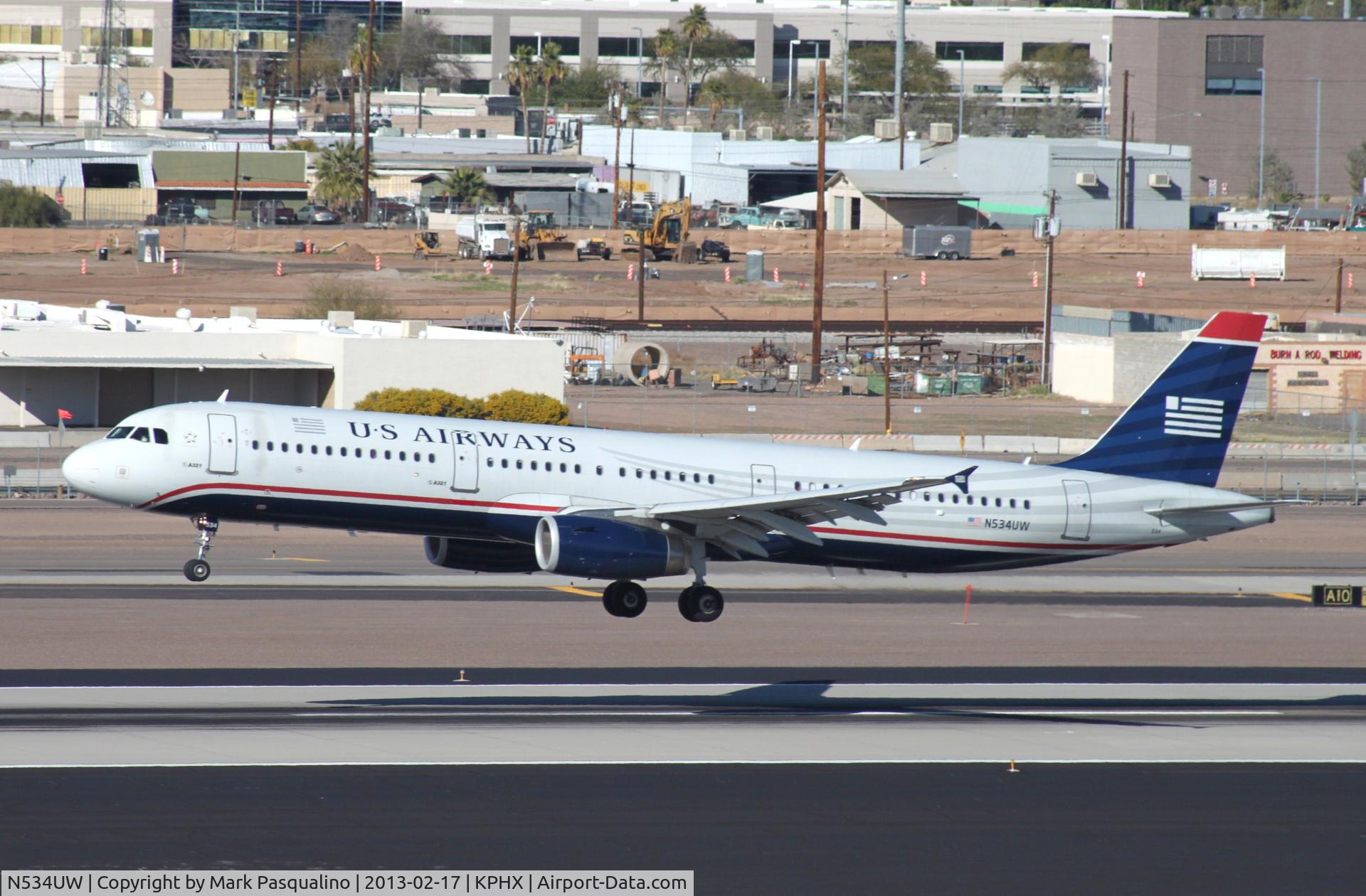 N534UW, 2009 Airbus A321-231 C/N 3989, Airbus A321