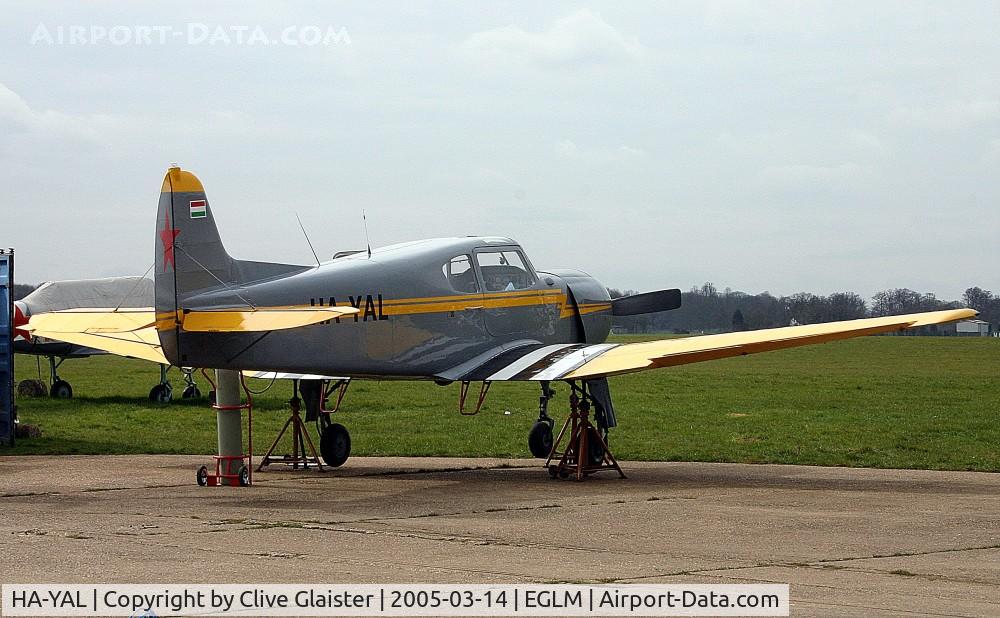 HA-YAL, Yakovlev Yak-18T C/N 7201513, At White Waltham
