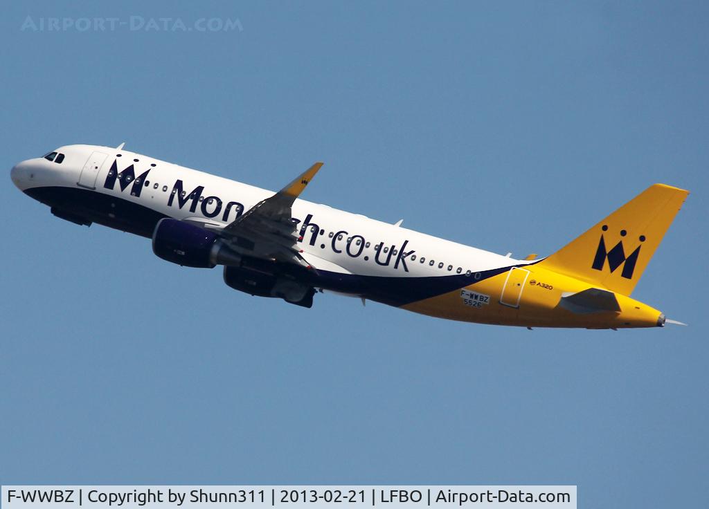 F-WWBZ, 2013 Airbus A320-214 C/N 5526, C/n 5526 - To be G-ZBAA