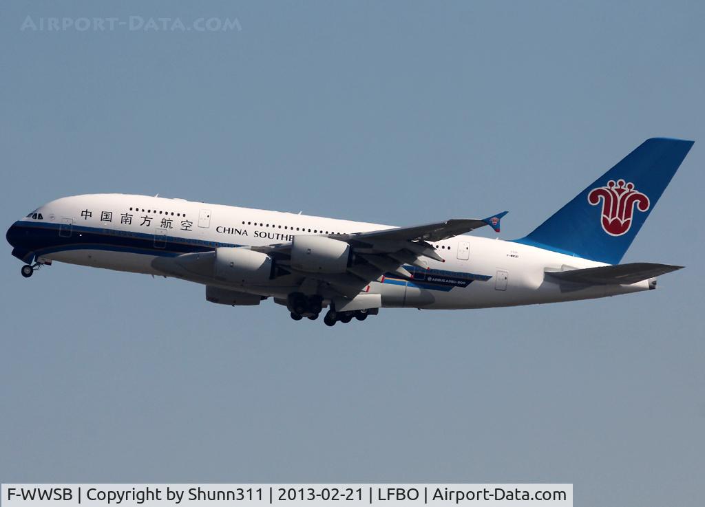 F-WWSB, 2012 Airbus A380-841 C/N 120, C/n 0120 - To be B-6140