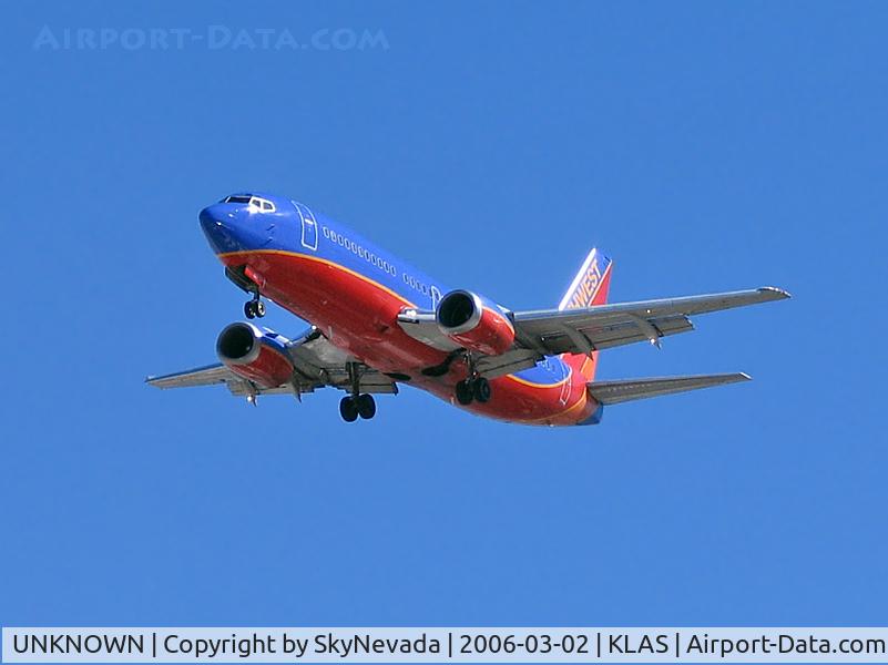 UNKNOWN, Boeing 737 C/N Unknown, Southwest Airlines