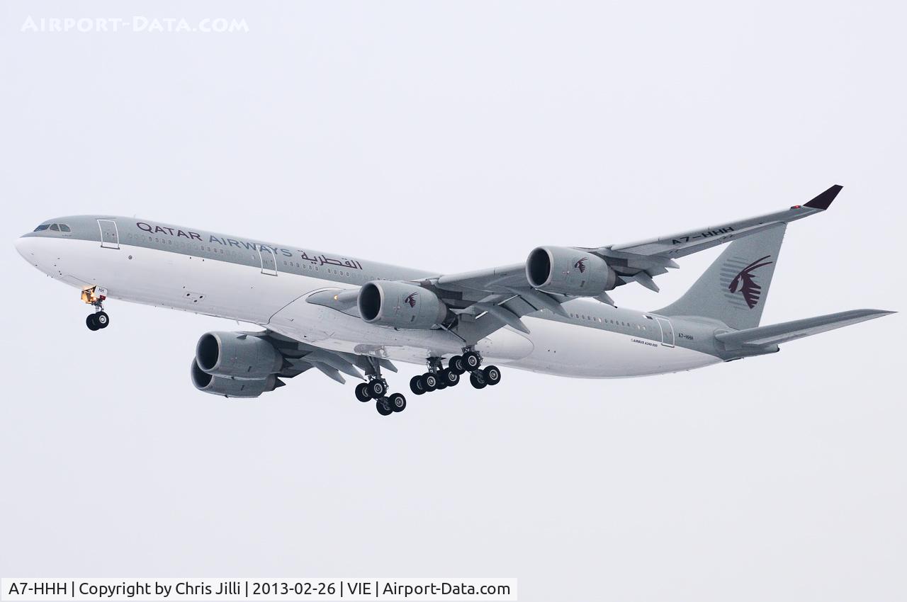A7-HHH, 2003 Airbus A340-541 C/N 495, Qatar Amiri Flight