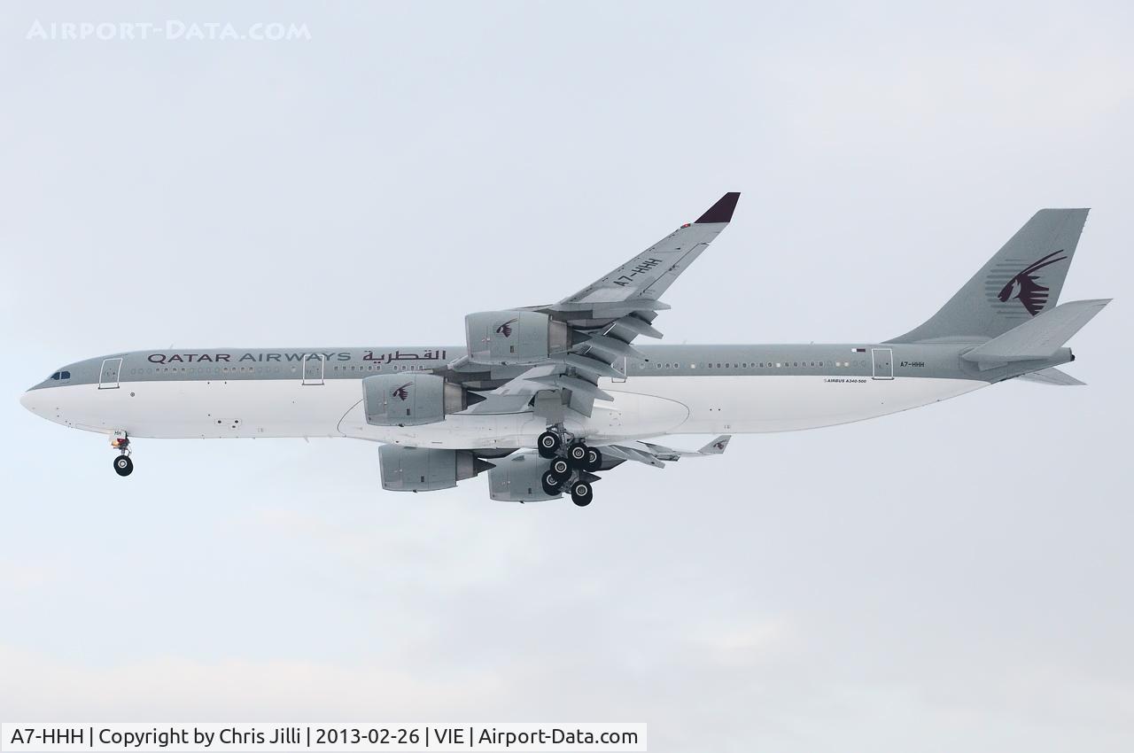 A7-HHH, 2003 Airbus A340-541 C/N 495, Qatar Amiri Flight