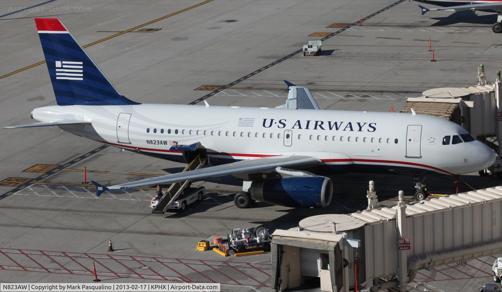 N823AW, 2001 Airbus A319-132 C/N 1463, Airbus A319