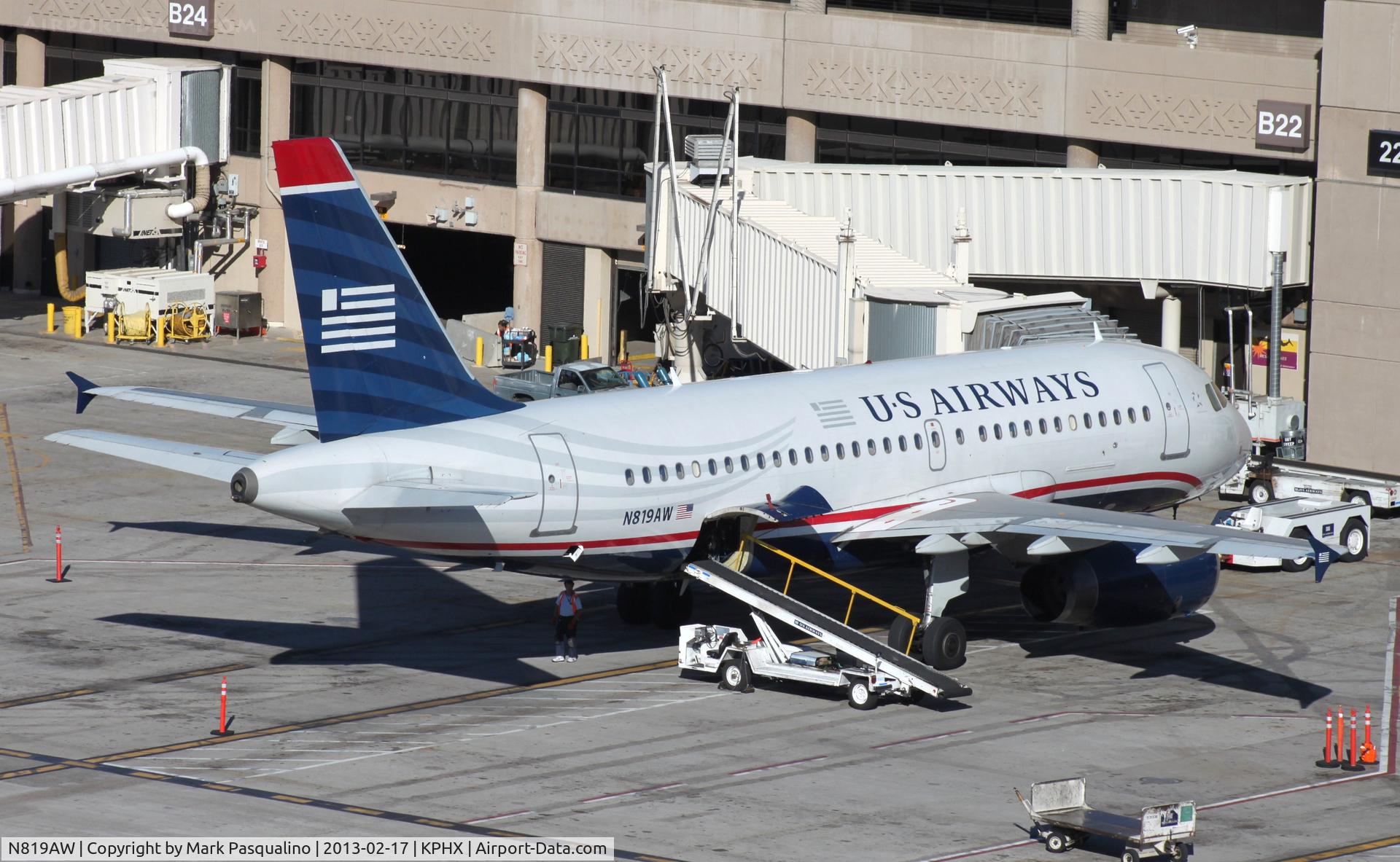 N819AW, 2000 Airbus A319-132 C/N 1395, Airbus A319