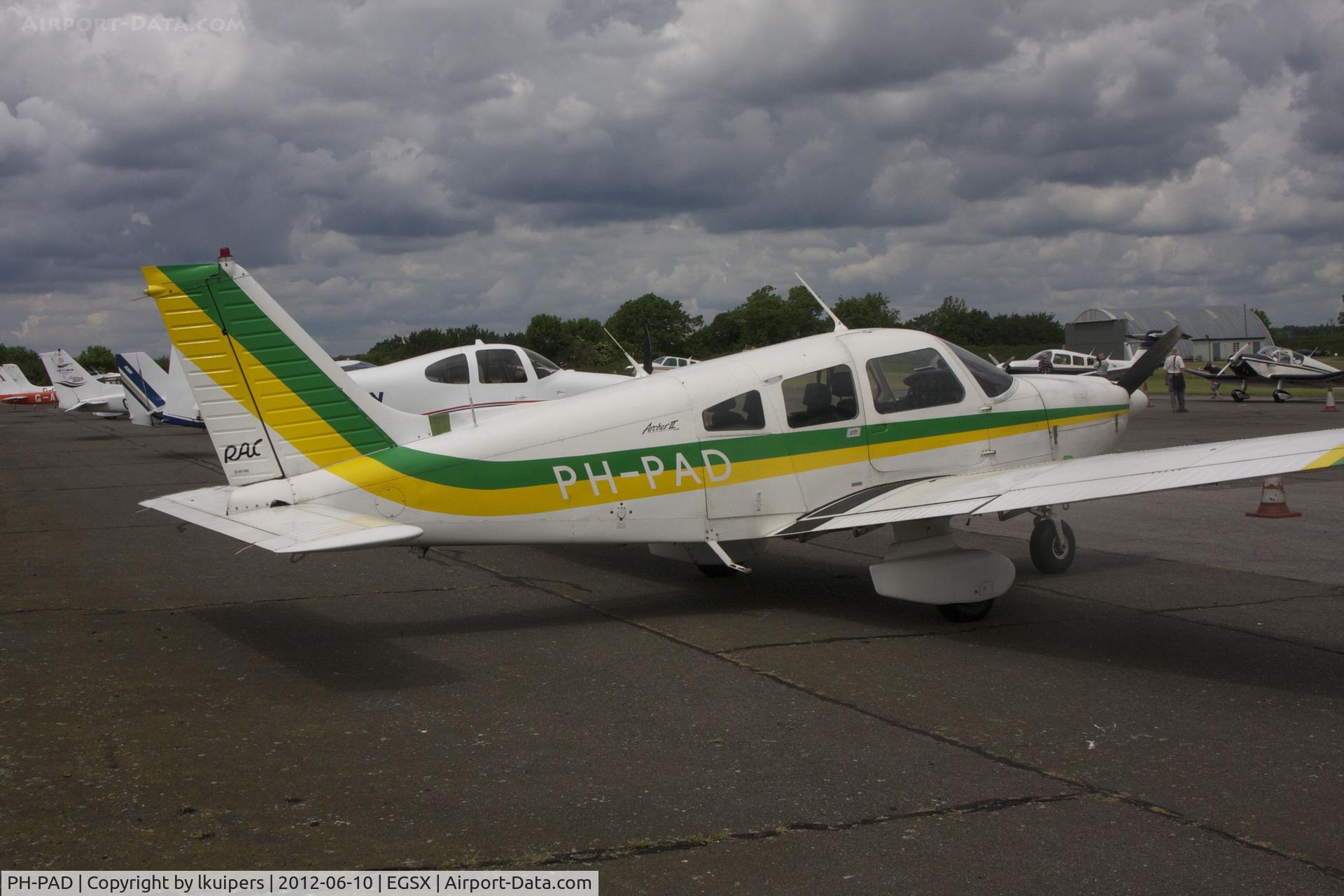 PH-PAD, 1980 Piper PA-28-181 C/N 28-8090316, At the Air Britain Flyin on North Weald Airport in June 2012