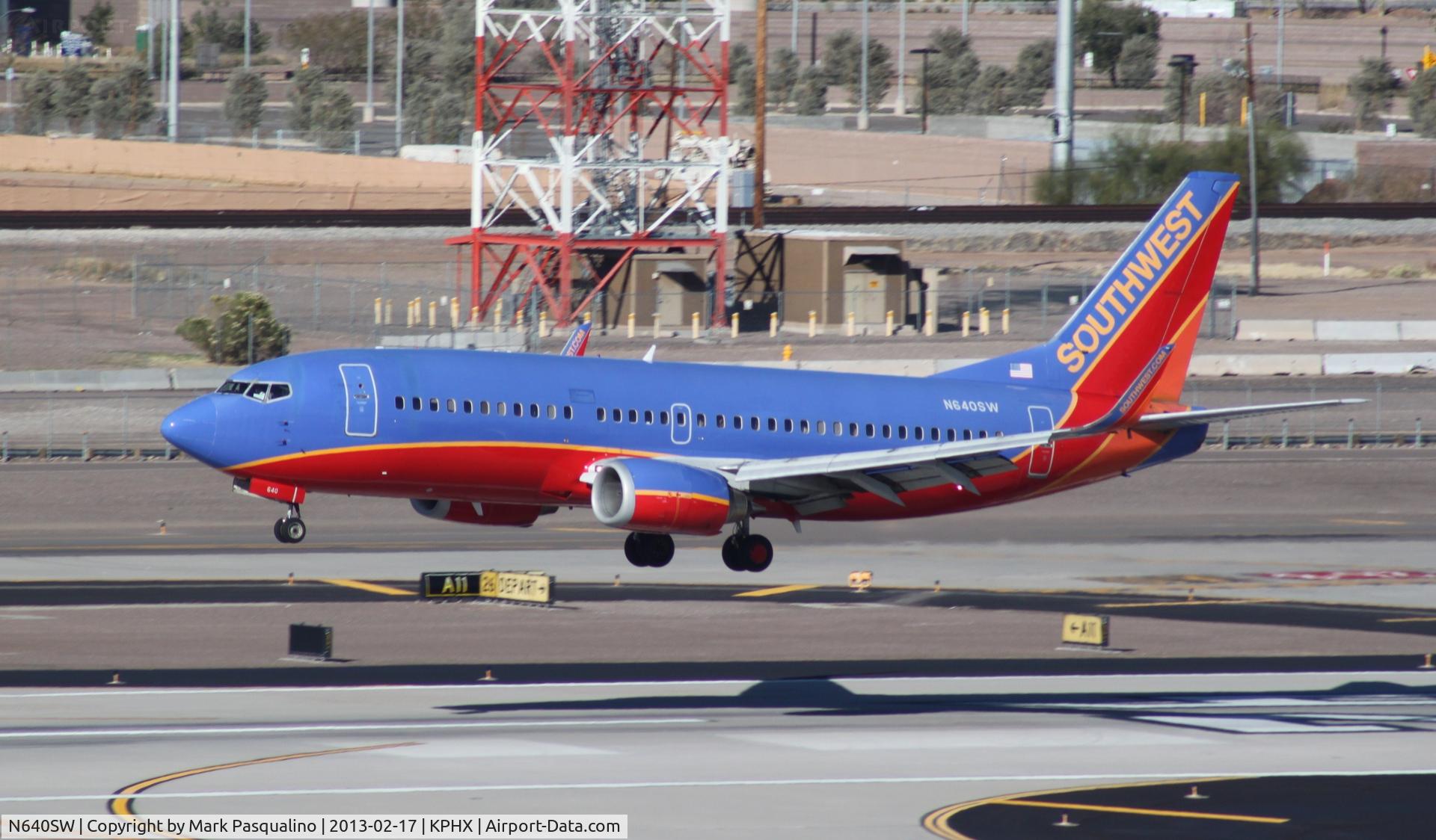 N640SW, 1996 Boeing 737-3H4 C/N 27713, Boeing 737-300