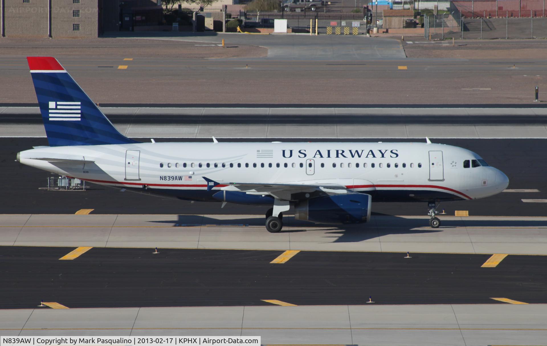 N839AW, 2006 Airbus A319-132 C/N 2669, Airbus A319