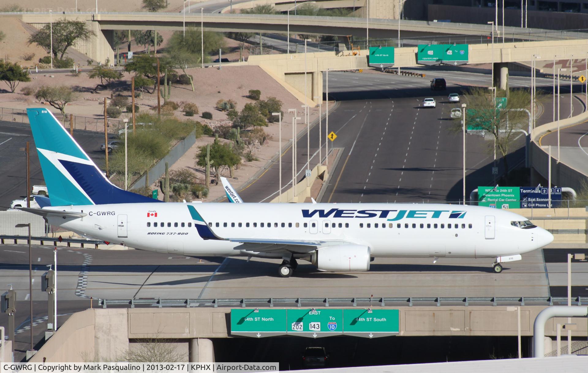 C-GWRG, 2012 Boeing 737-8CT C/N 39071, Boeing 737-800