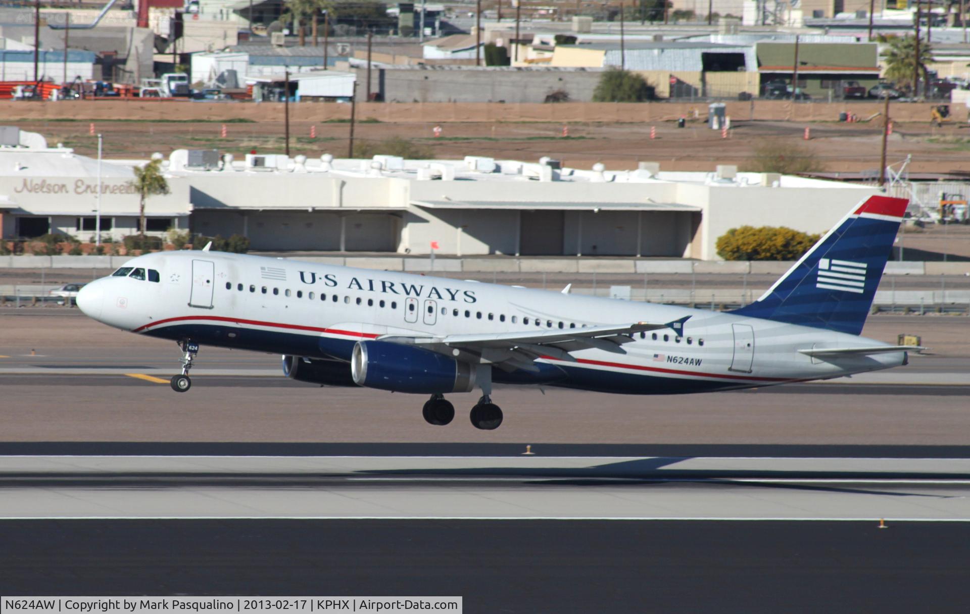 N624AW, 1989 Airbus A320-231 C/N 55, Airbus A320