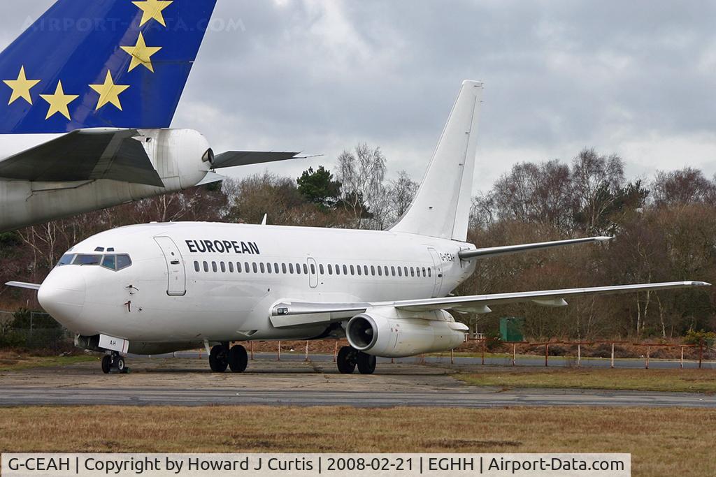 G-CEAH, 1975 Boeing 737-229 C/N 21135, European Aviation.