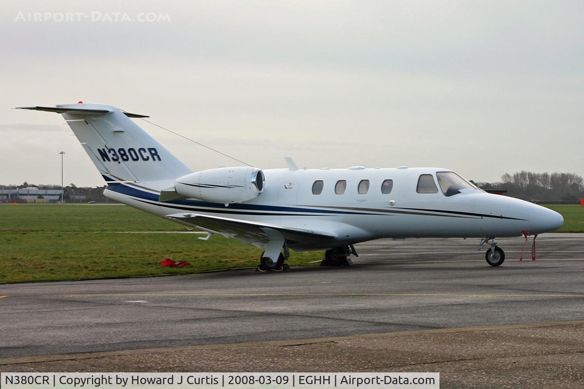 N380CR, 2010 Cessna 525A CitationJet CJ2+ C/N 525A0465, Corporate.