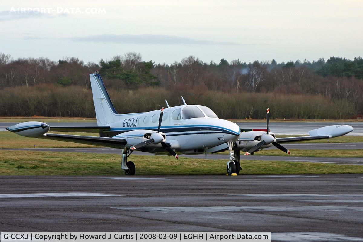 G-CCXJ, 1980 Cessna 340A C/N 340A0912, Privately owned.