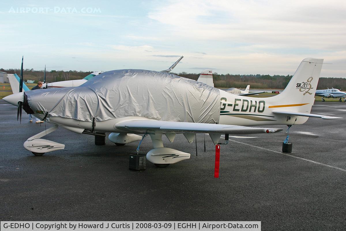 G-EDHO, 2005 Cirrus SR20 G2 C/N 1542, Privately owned.