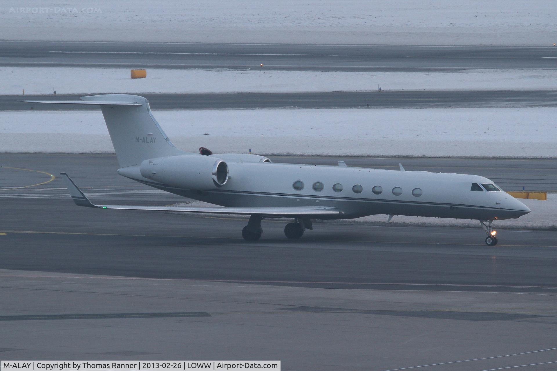 M-ALAY, 2012 Gulfstream Aerospace GV-SP (G550) C/N 5391, Gulfstream V