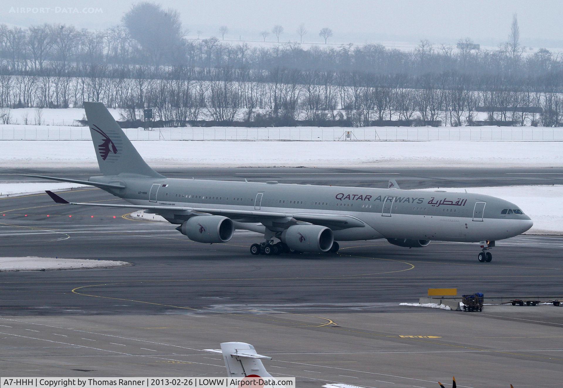 A7-HHH, 2003 Airbus A340-541 C/N 495, Qatar Amiri Flight Airbus A340