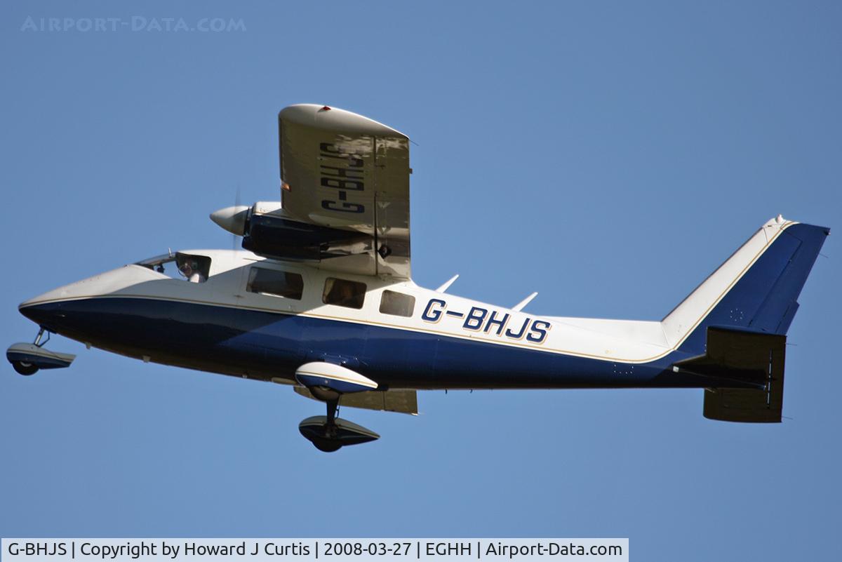 G-BHJS, 1978 Partenavia P-68B C/N 172, Privately owned.