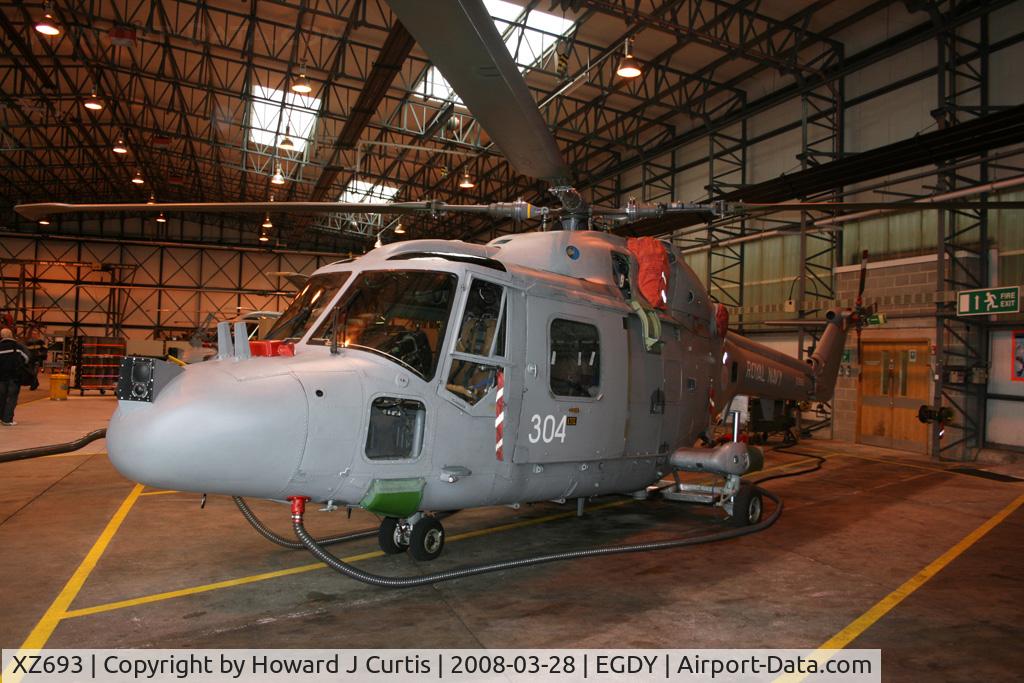 XZ693, Westland Lynx HAS.3S C/N 122, Coded 304.