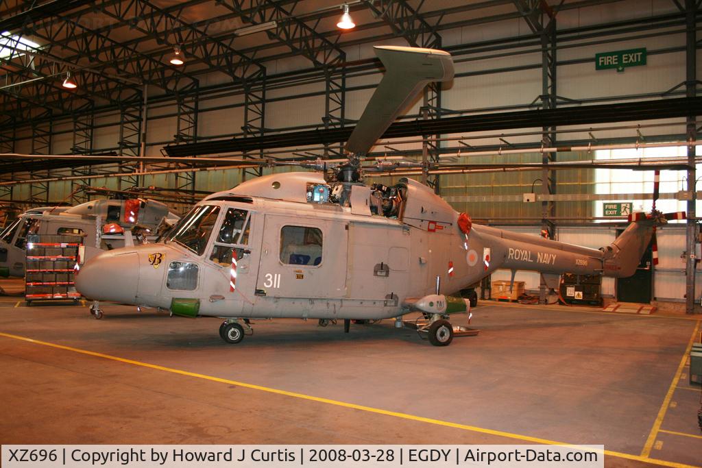 XZ696, 1979 Westland Lynx HAS.3GMS C/N 135, 311/815 NAS.