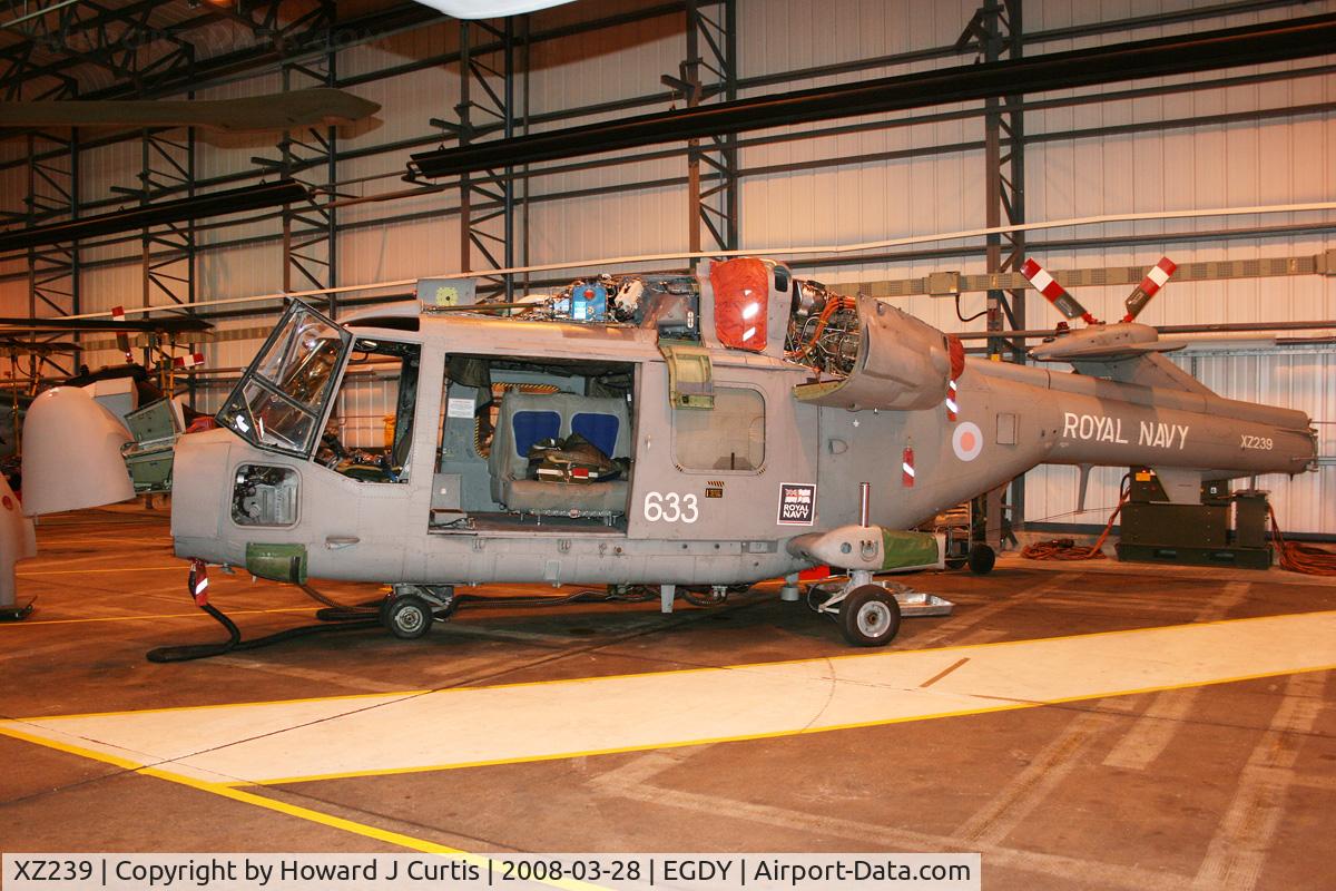 XZ239, 1977 Westland Lynx HAS.3GMS C/N 043, 633/702 NAS.